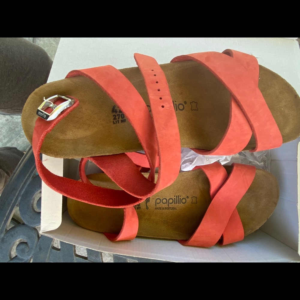 Birkenstock Papillio Lola Sandal (Coral)